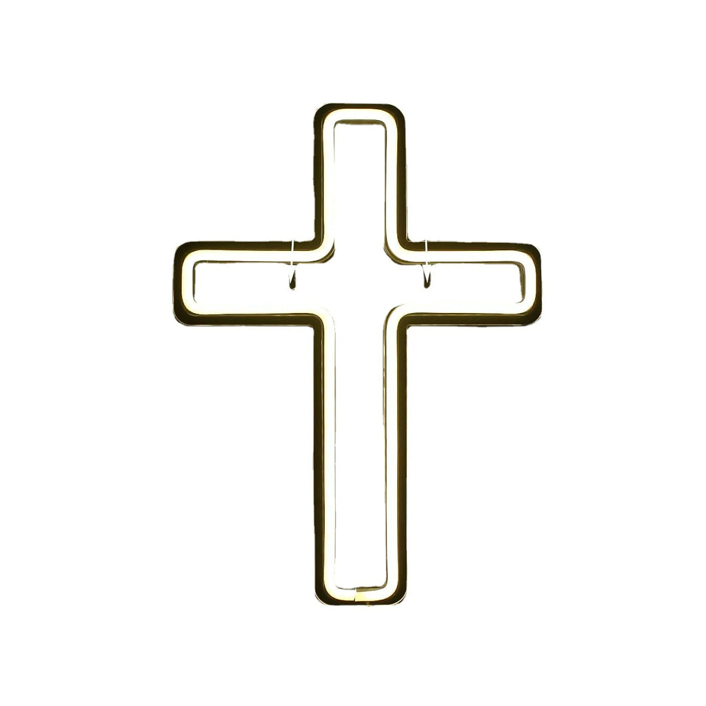 Cross Neon Glow Light